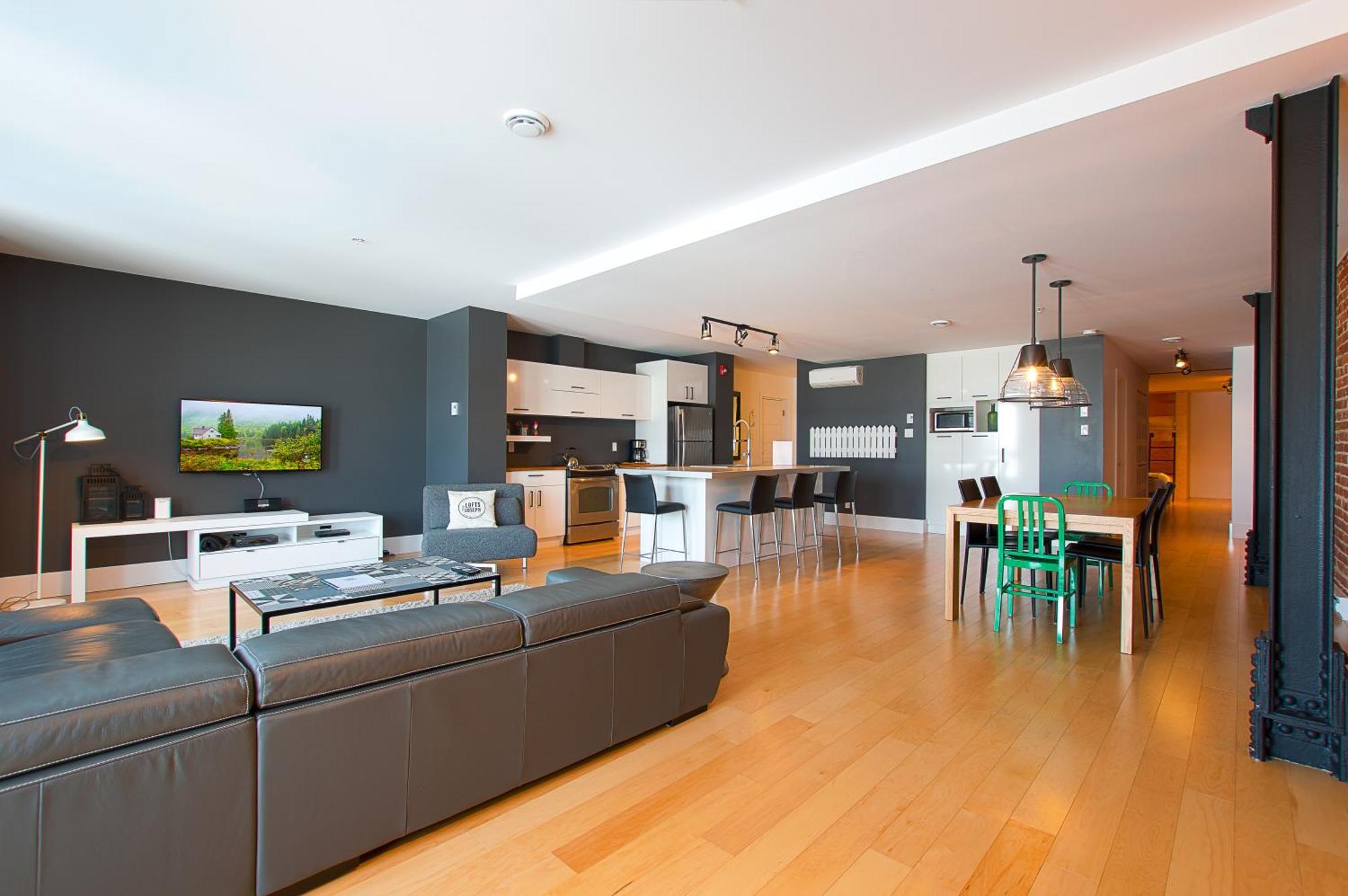 Les Lofts St-Joseph - Par Les Lofts Vieux-Quebecアパートメント 部屋 写真