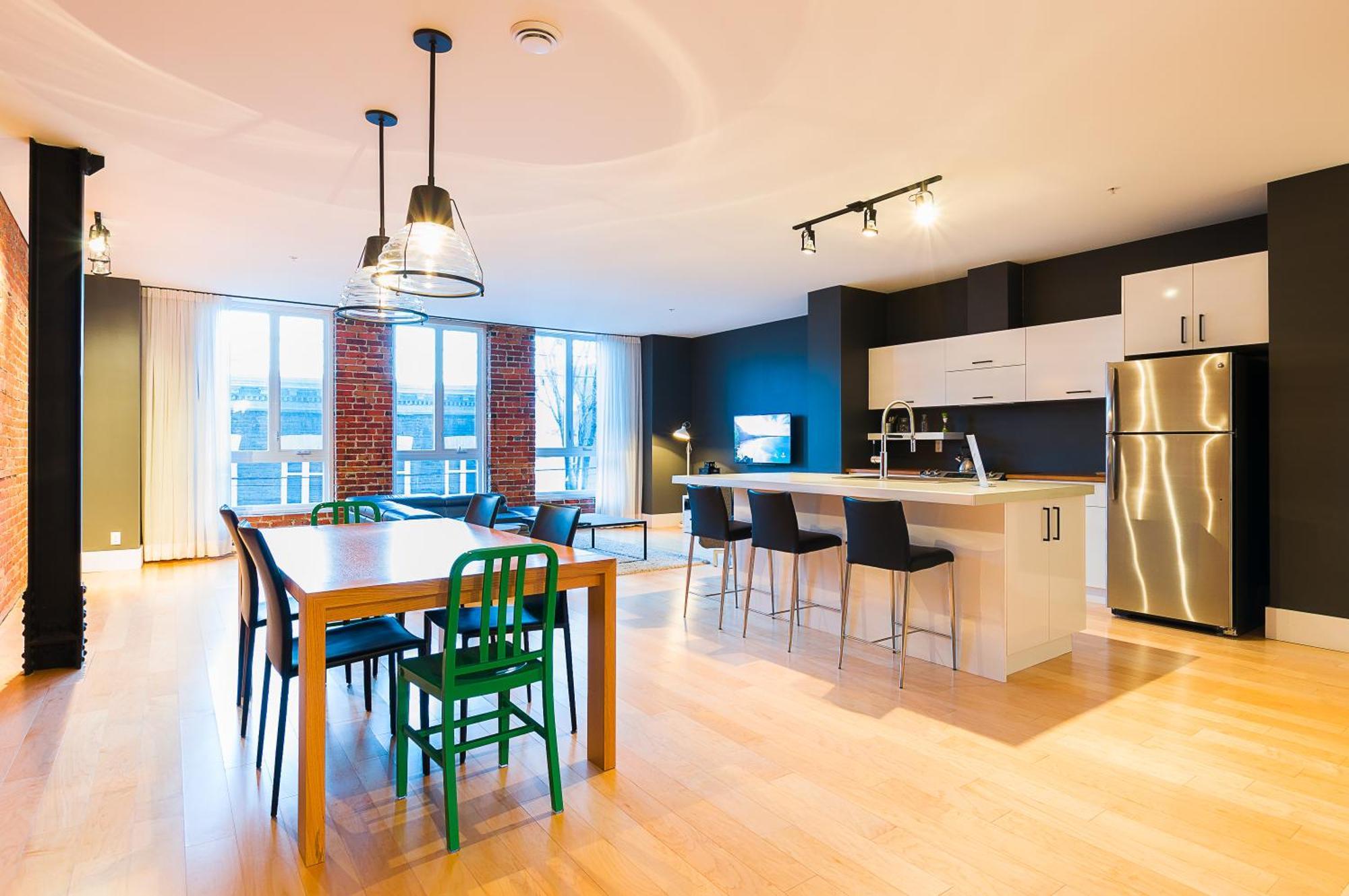 Les Lofts St-Joseph - Par Les Lofts Vieux-Quebecアパートメント 部屋 写真